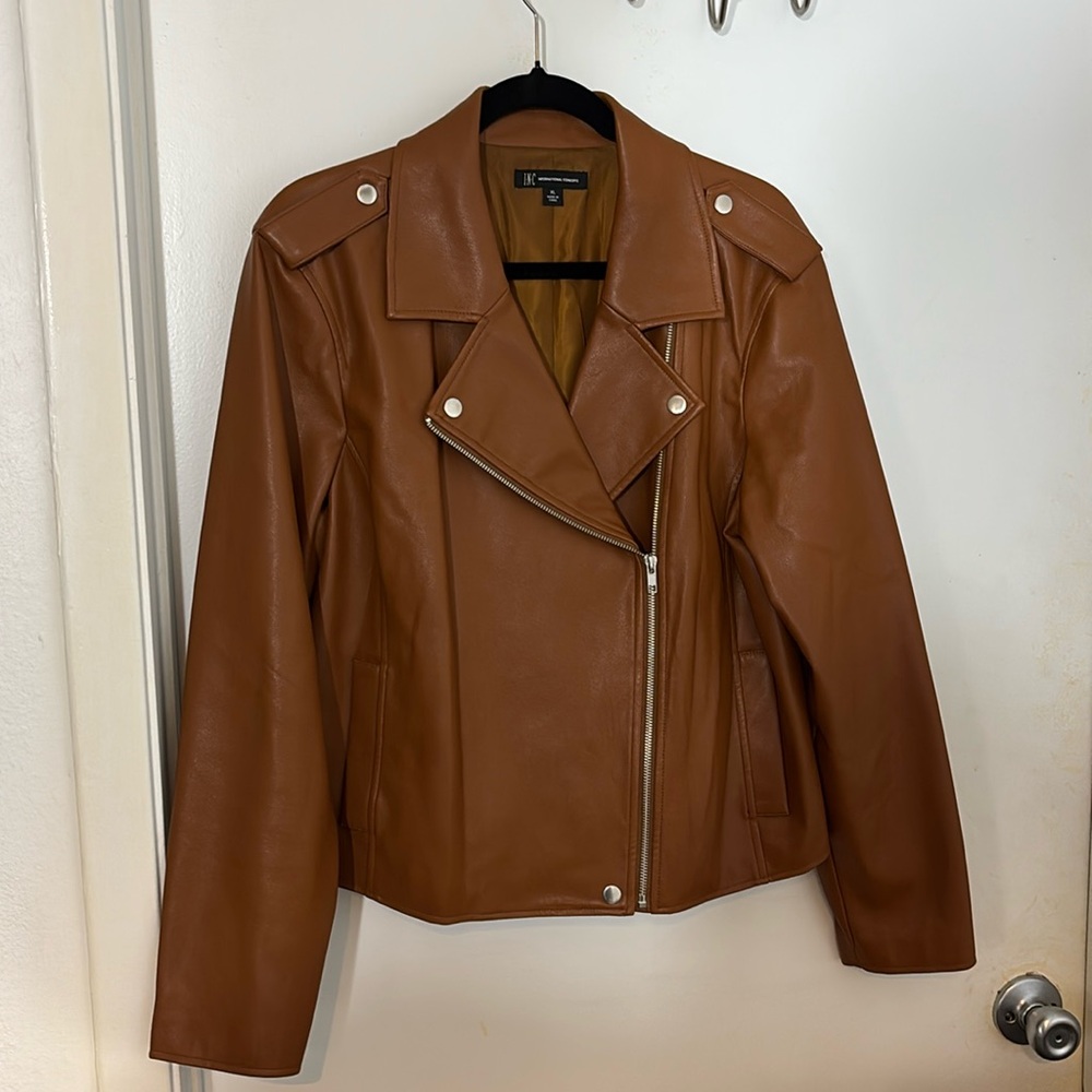 Camel Leather Jacket